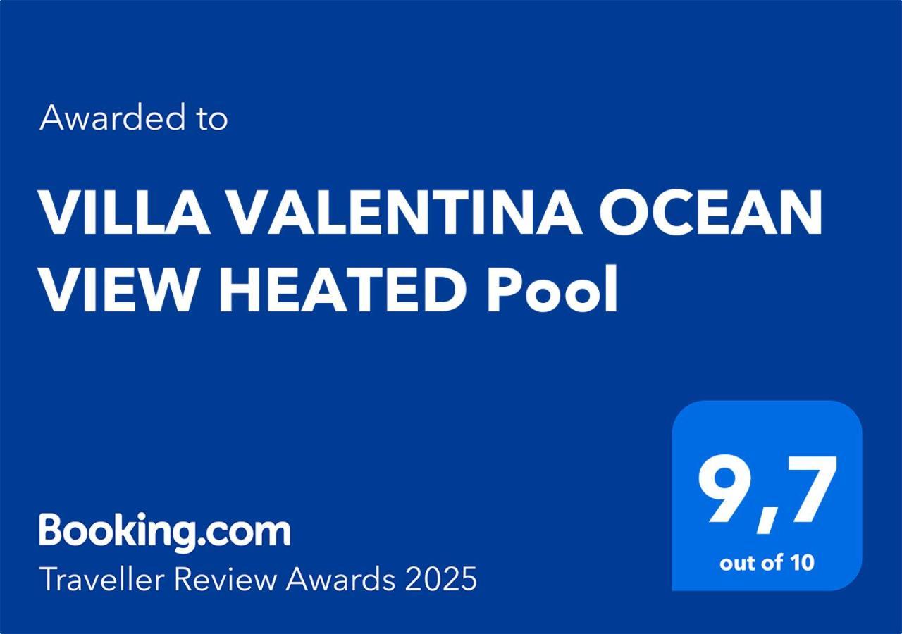Villa Valentina Ocean View Heated Pool Costa Adeje  Exterior photo